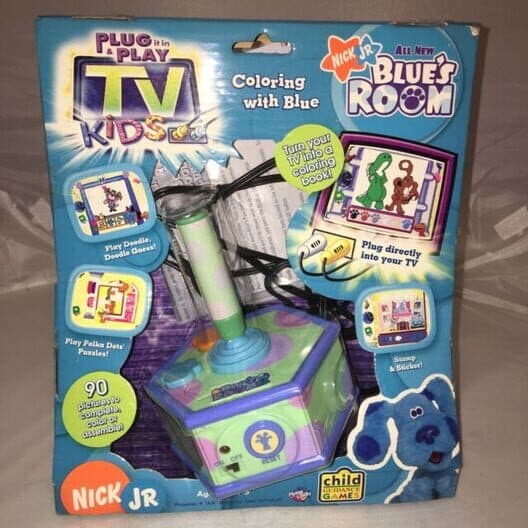 Blue's Room: Coloring With Blue