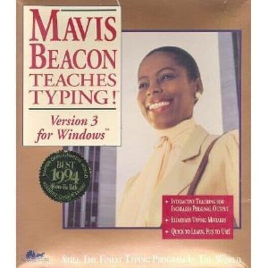 Mavis Beacon Teaches Typing! Version 3 for Windows